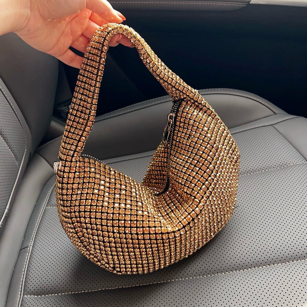 Tas Pesta Permata Hobo Shoulder bag diamond J031