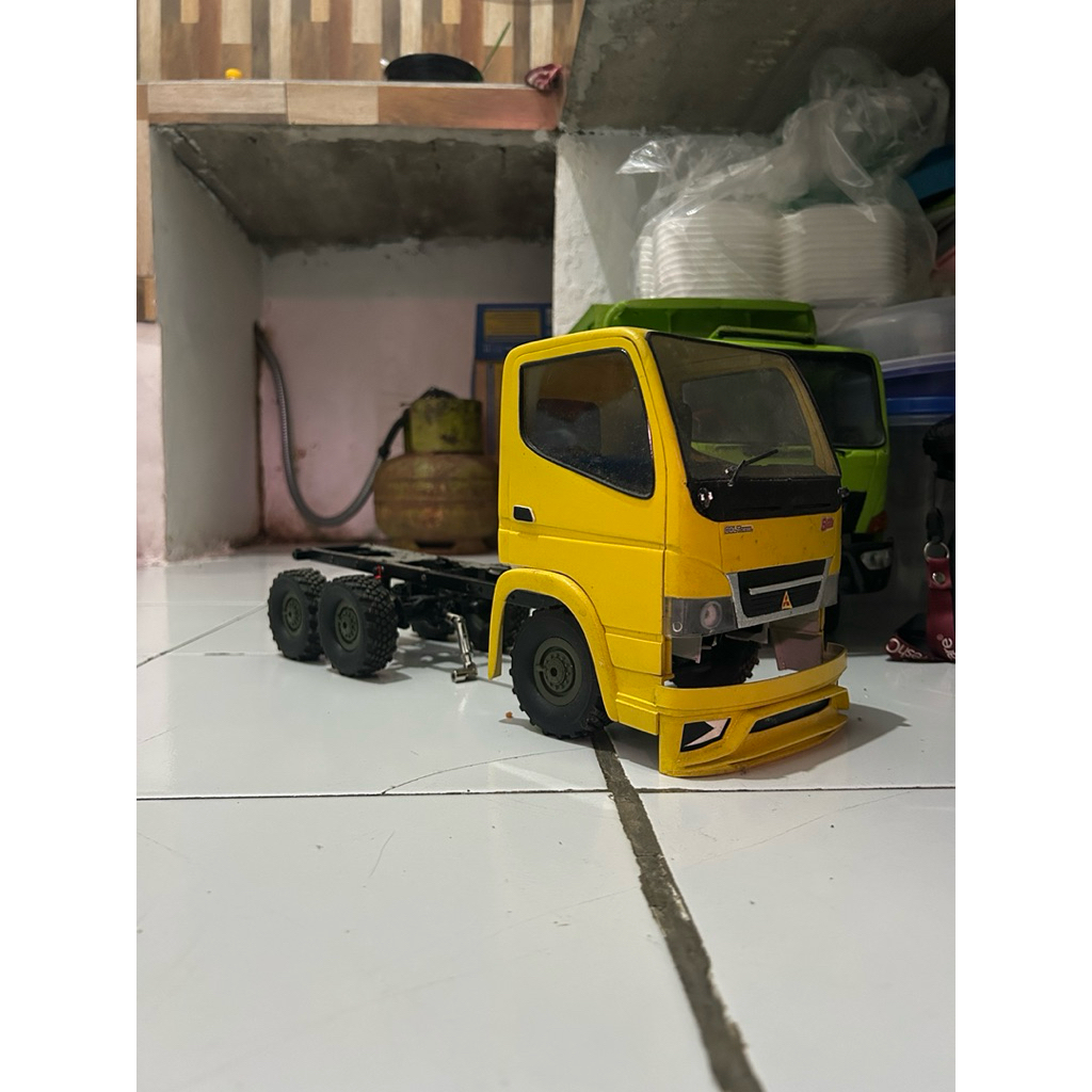 rc truck wpl b16 kepala canter truck canter rc
