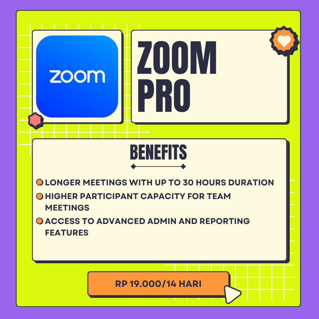 Zoom Pro Mingguan