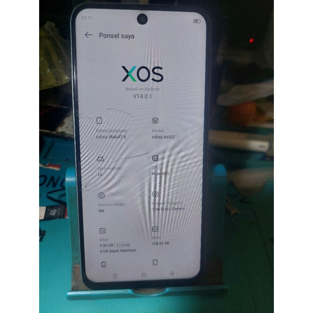 Lcd Ori Bawaan Infinix Smart 9 Minus..