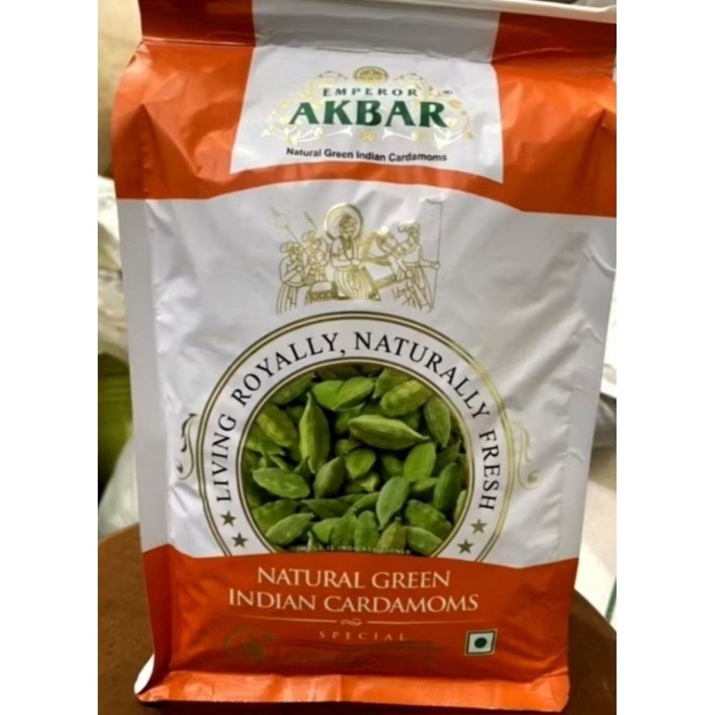 Kapulaga Hijau Akbar 1 kg ( kapulaga india , kapulaga arab , kapulaga masak , kapulogo ijo )