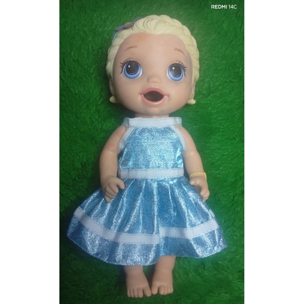 Baby alive lily bisa makan dan minum