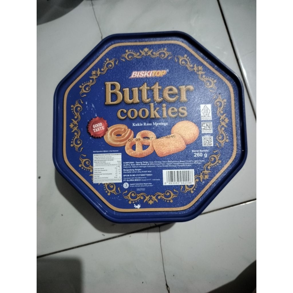 BISKITOP Butter Cookies