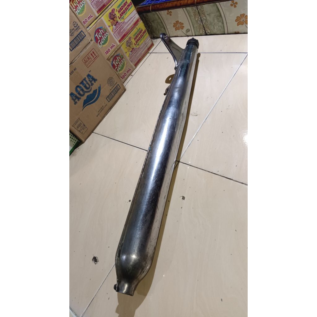 Knalpot Yamaha V75 V80 SUPER DELUXE original