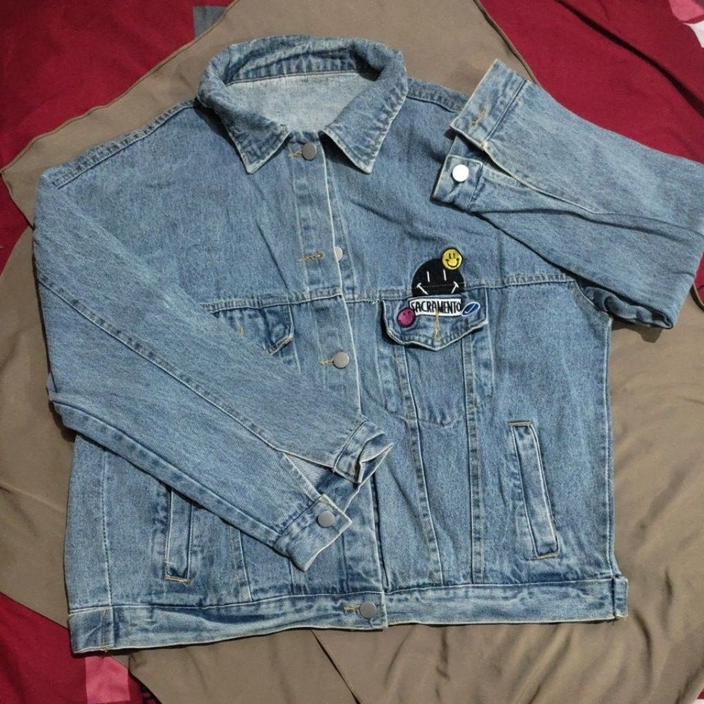 pl jaket jeans ori