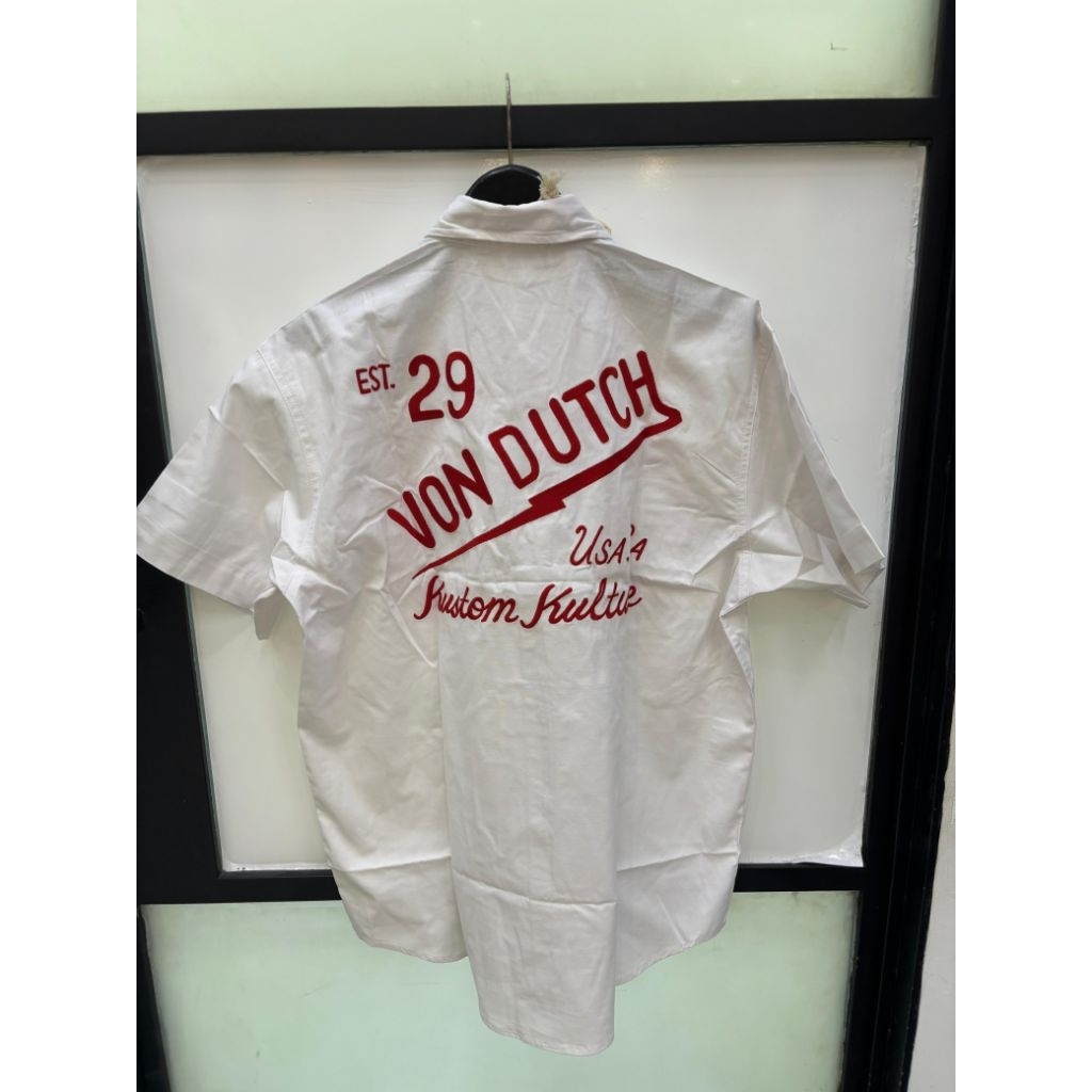 VON DUTCH 1789 WORKSHIRT WHITE