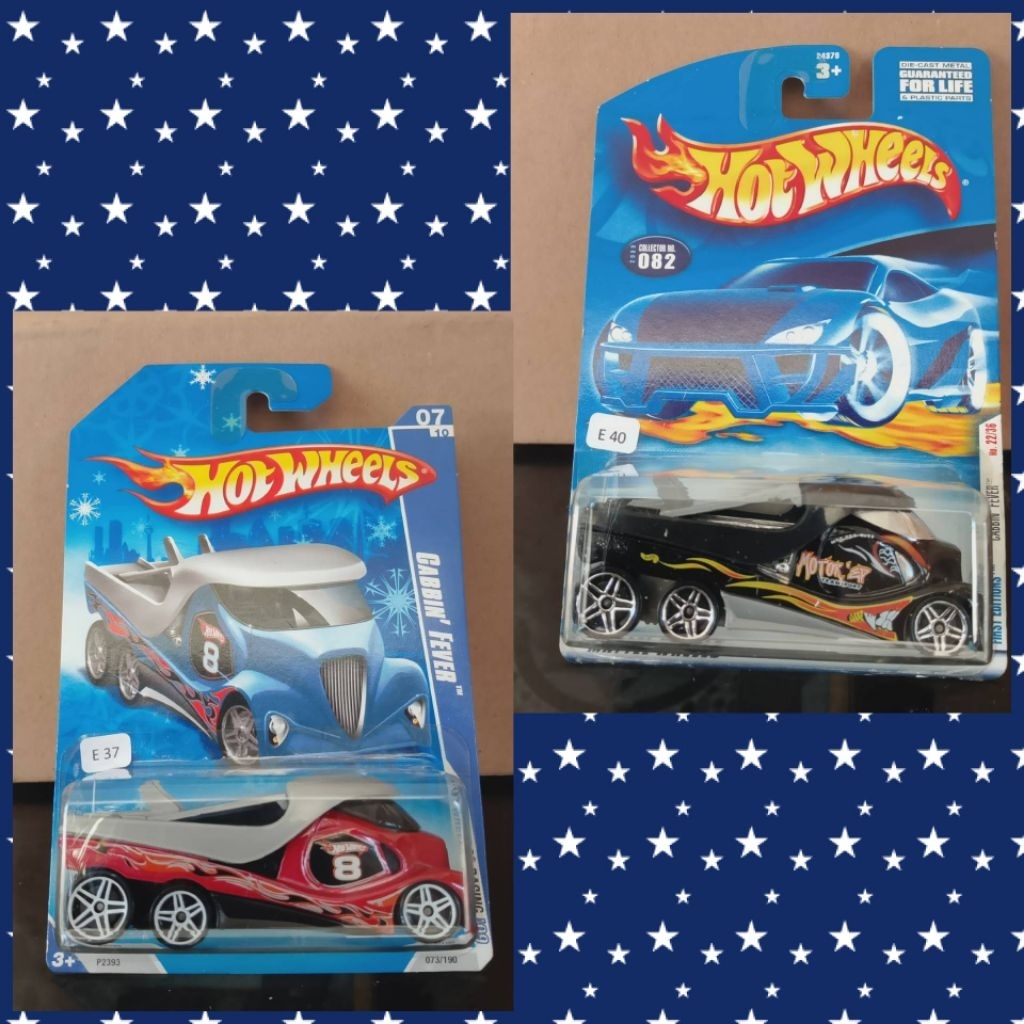 Hot wheels original Mattel blue card series Cabbin Fever