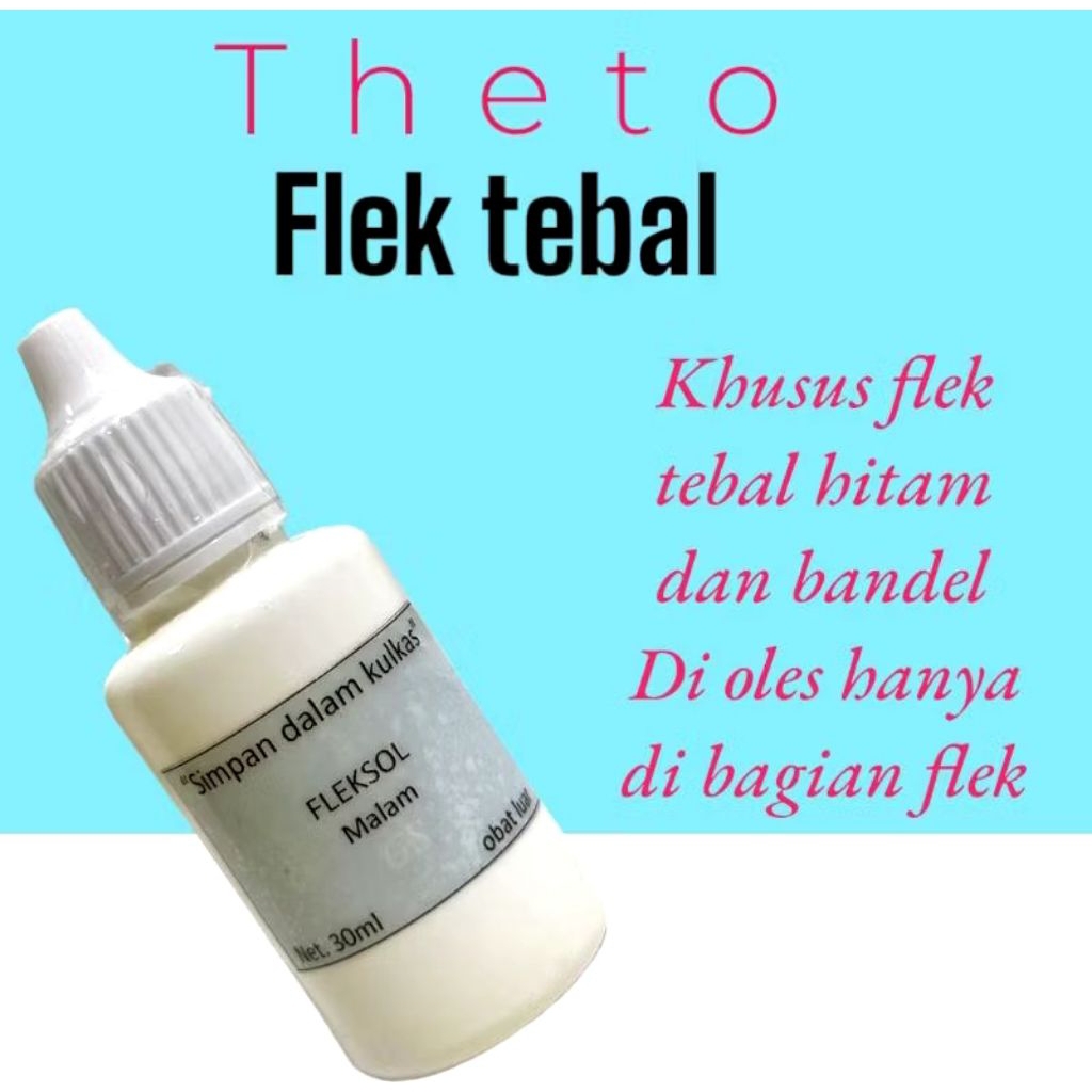 fleksol solution untuk flek tebal 30ml original