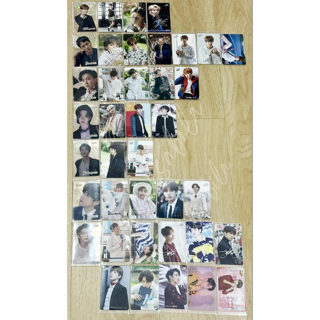 OFFICIAL PHOTOCARD PC BTS RM JIN SUGA JHOPE JIMIN TAEHYUNG JUNGKOOK - PC YC YesCard