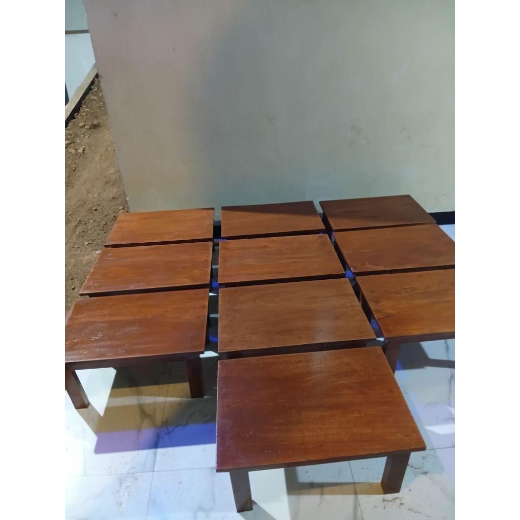 meja dampar ngaji kayu