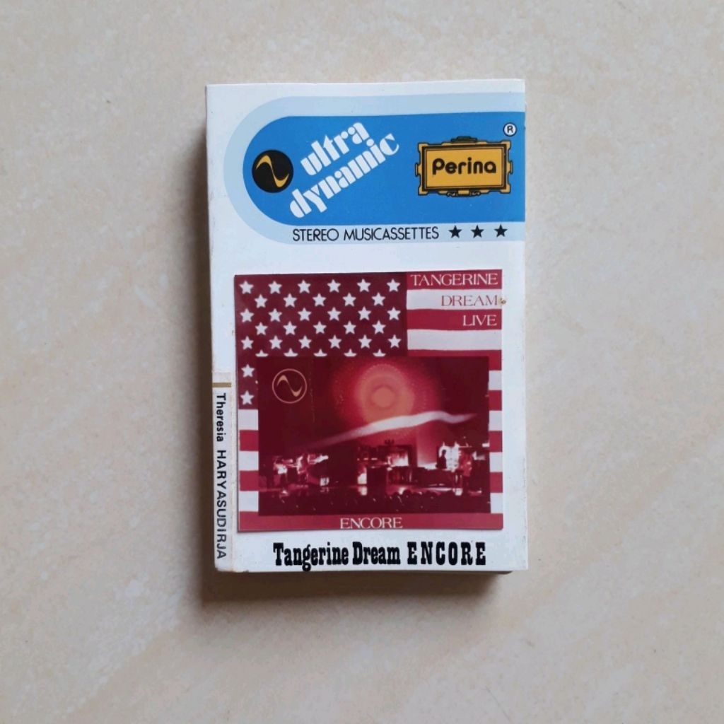 KASET TANGERINE DREAM ALBUM ENCORE