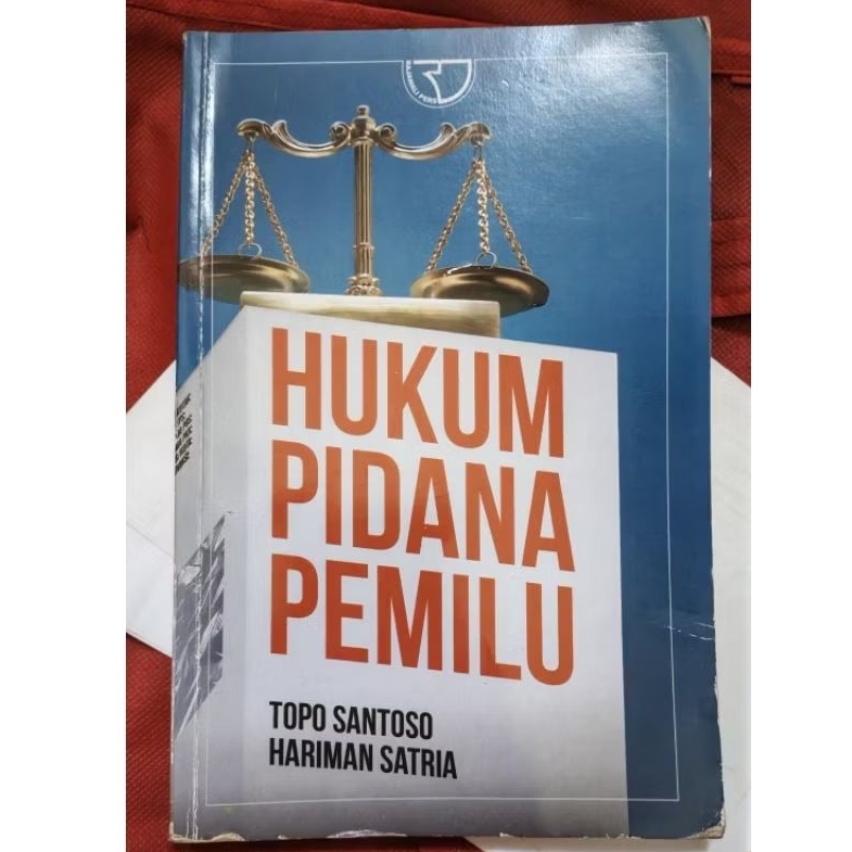 Preloved hukum pidana pemilu - topo santoso