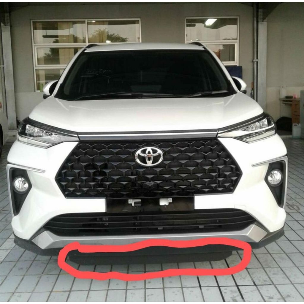 Spoiler Lidah Bumper Depan Avanza Veloz 2022 2023 2024 Original