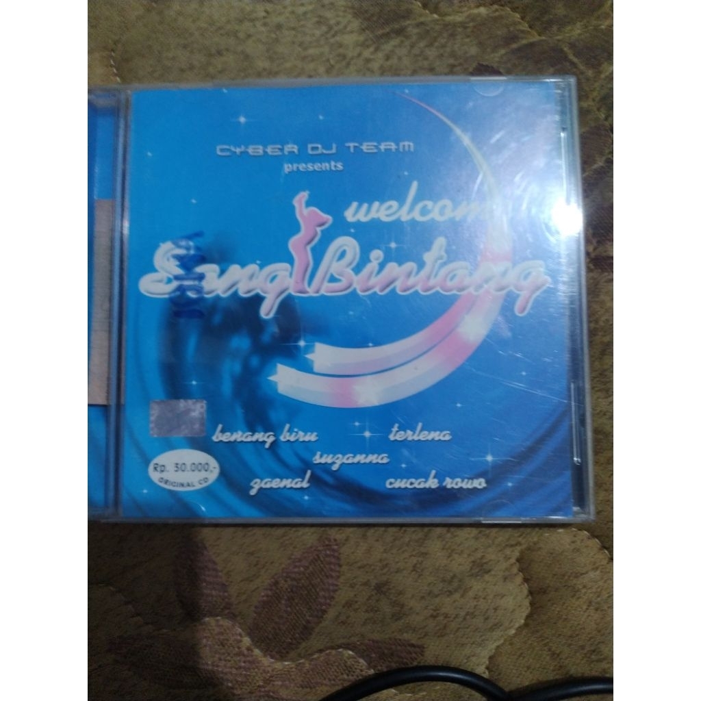 CD Audio Cyber DJ Team Present - Welcome Sangbintang (PT.Suara Mega Mandiri)