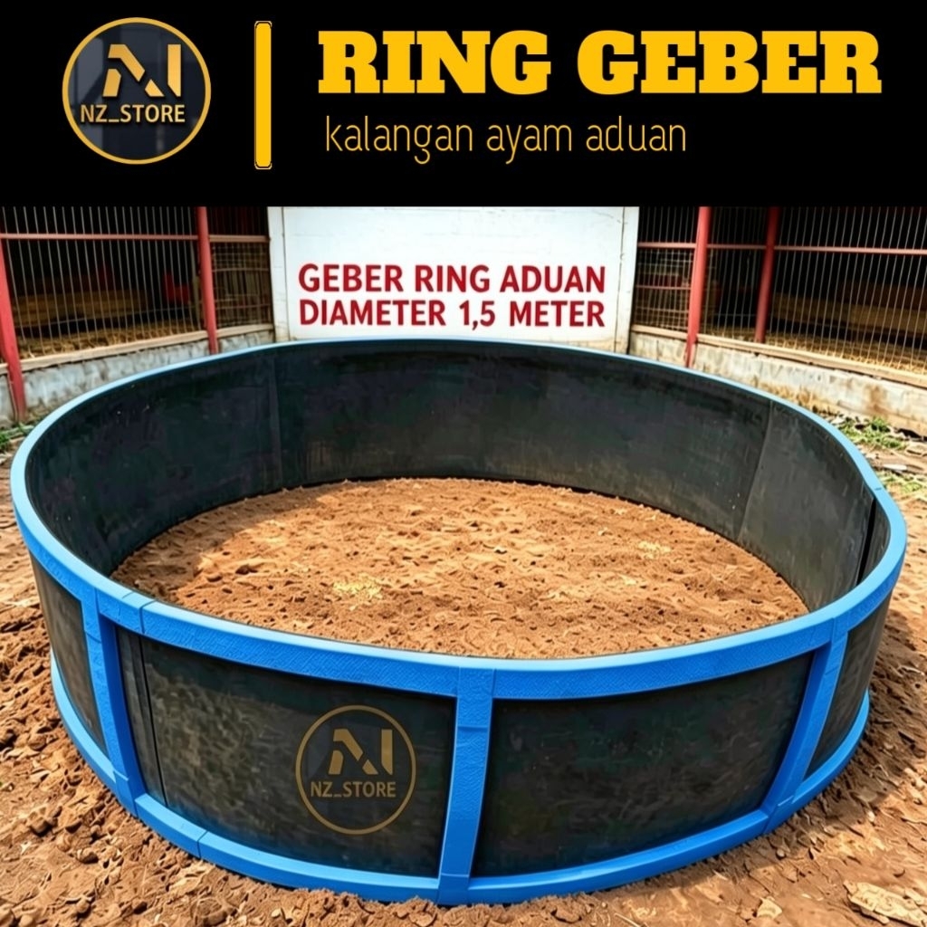TERMURAH RING GEBER AYAM ADUAN BAHAN SPON EVA TEBAL