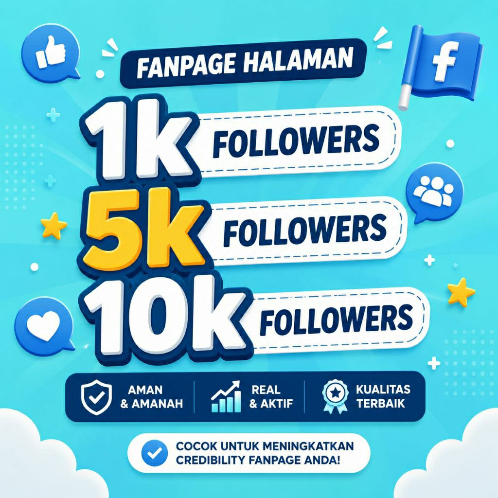 FANSPAGE BISA MONET LEVEL UP 10K FOLL INDO ASLI