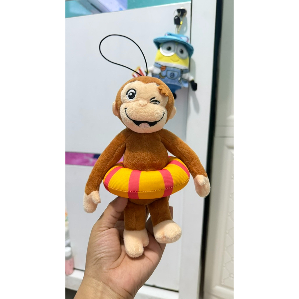 Curious George Keychain