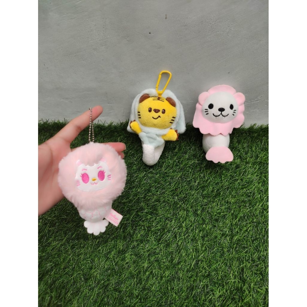 Boneka gantungan kunci/ gantungan tas merlion Singapore oleh-oleh souvenir Singapore original Singap