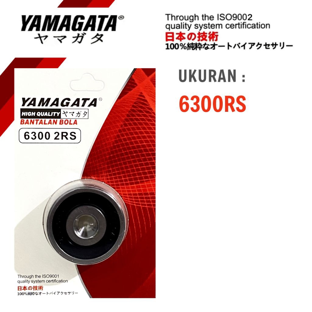 LAHER 6300 RS YAMAGATA bearing roda depan mio nmax aerox mio j mio m3