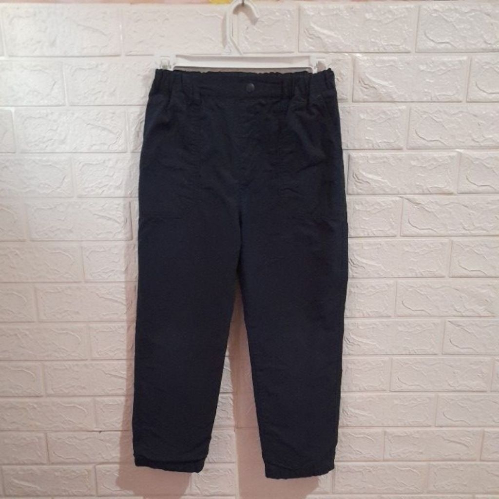 Baggy chino anak UNIQLO navy size 130/LP 56 P 76