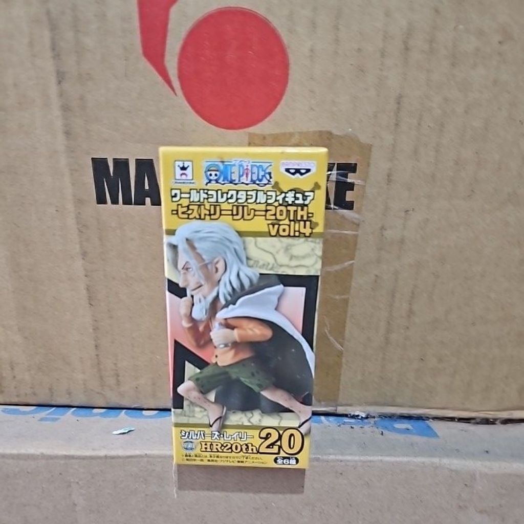 wcf one piece relay 20th vol 4 HR20th 20 silver Rayleigh ori new japver