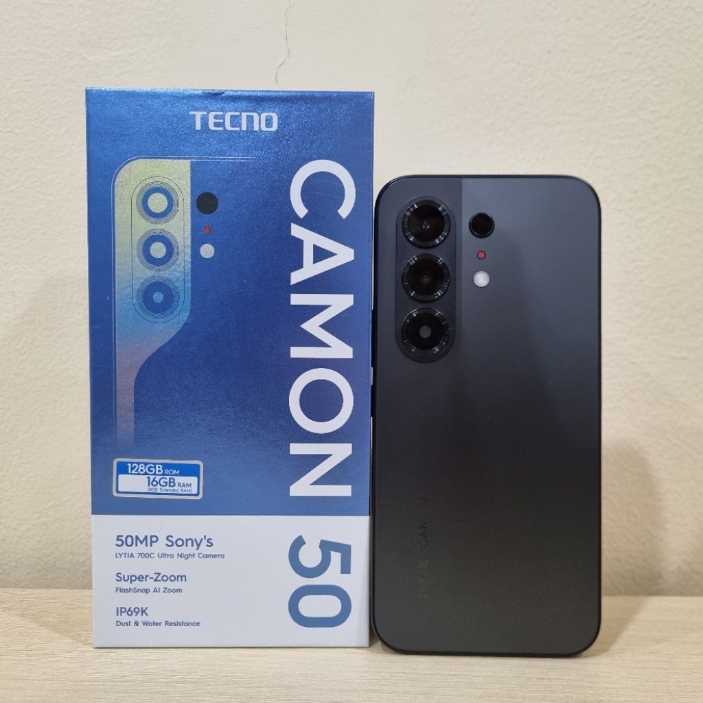Handphone Tecno Camon 50 Ram 8 128GB