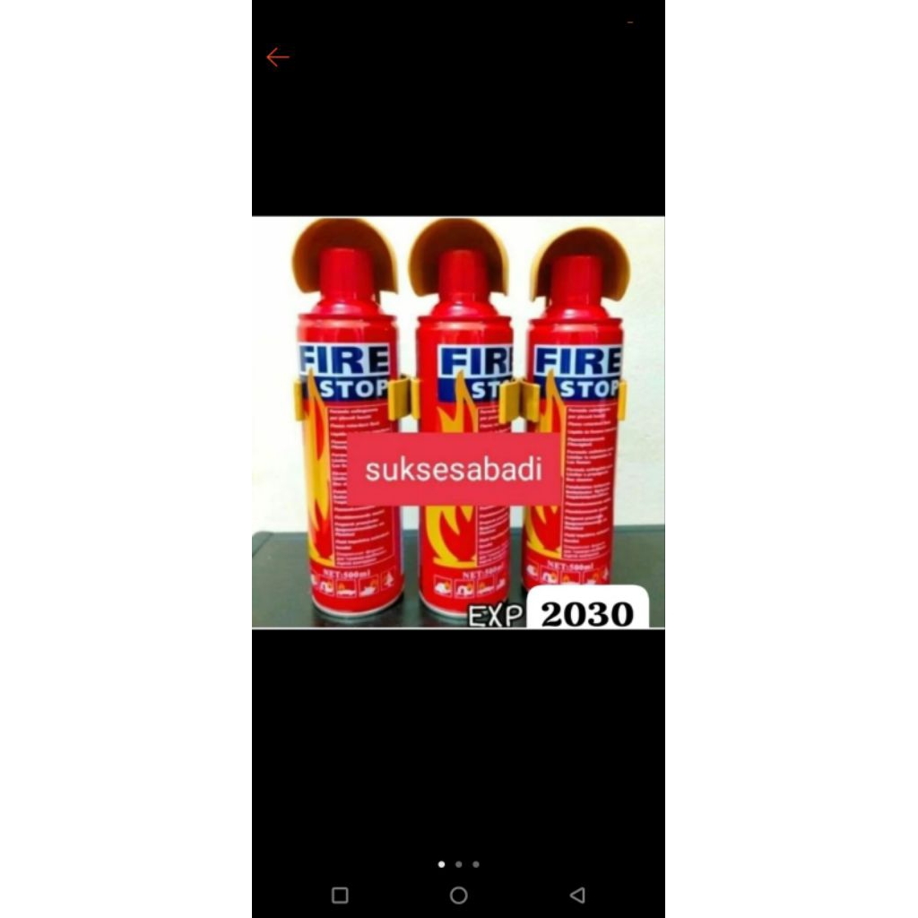 Alat Pemadam Api Ringan Fire Stop 1000ML Efektif Memadamkan Api Cepat untuk Mobil & Rumah
