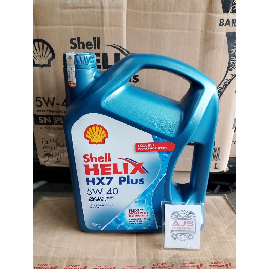OLI SHELL HX7 SAE 5W-40 4L OLI MESIN MOBIL