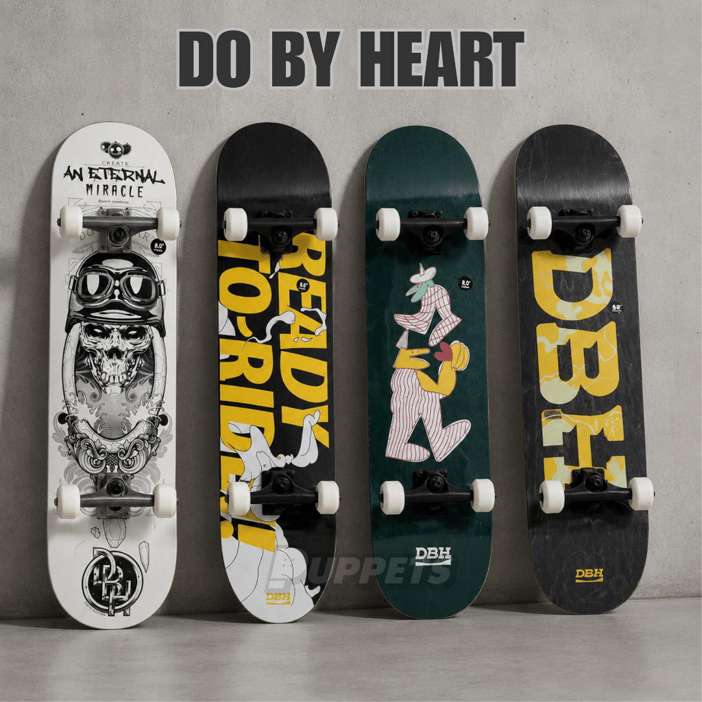 DBH saga skateboard fullset sketboard komplit original
