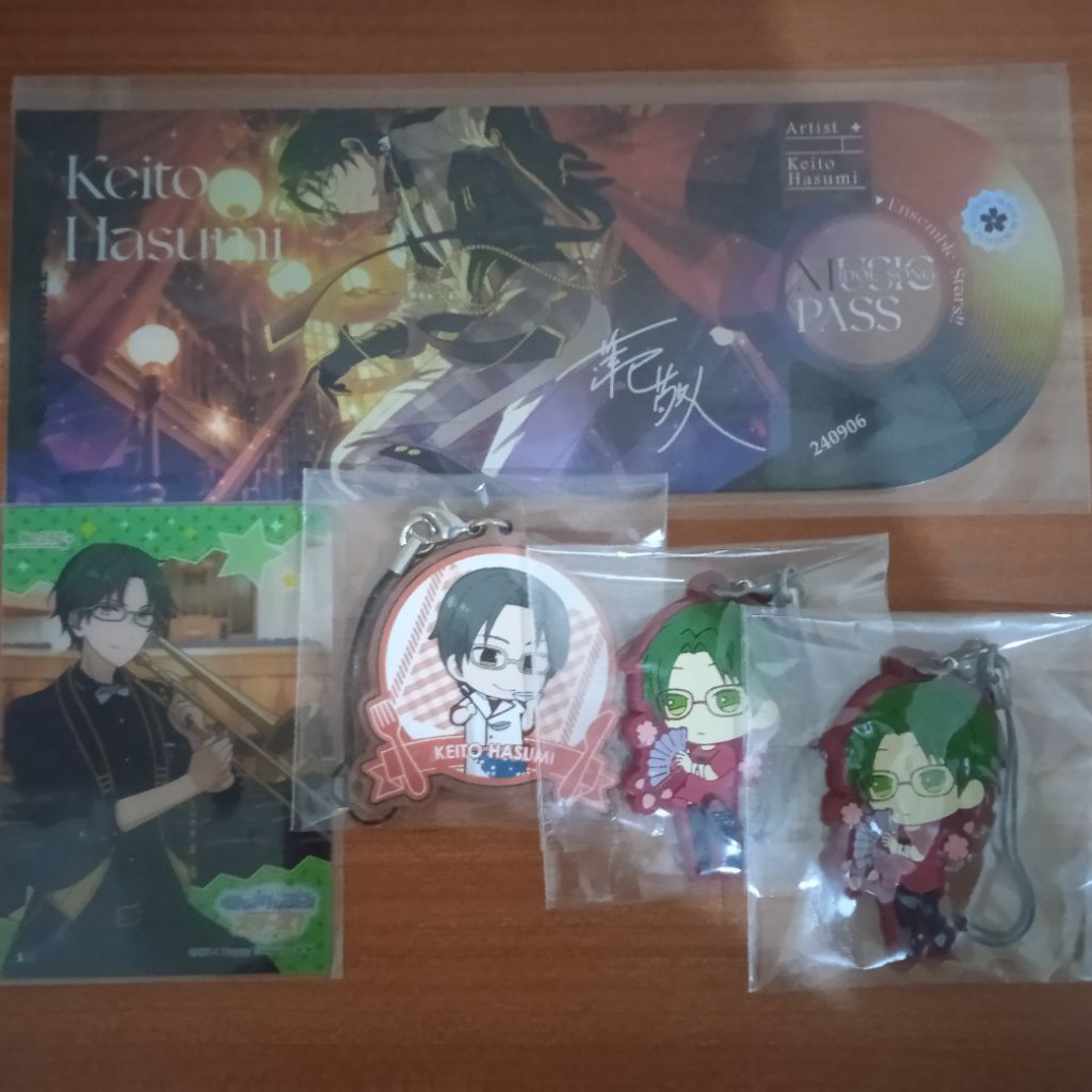 [SET] Enstars Enstar Ansuta Ensemble Stars Keito Hasumi Akatsuki Official Merch Merchandise
