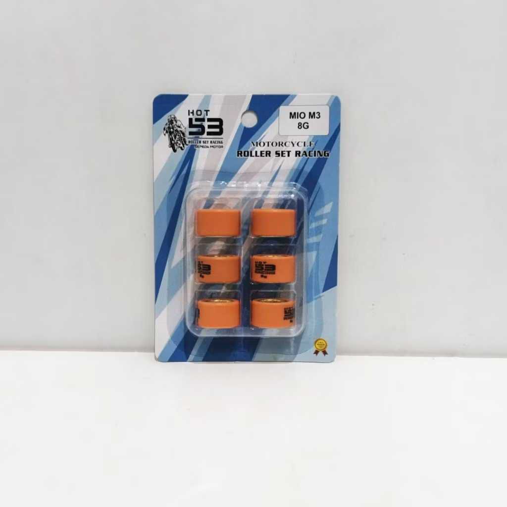ROLLER SET RACING MIO M3 - ROLLER DUPLEK PRESS MIO M3 8 GRAM, 9 GRAM, 10 GRAM, 11 GRAM, 12 GRAM (HOT