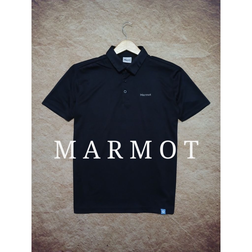 T-shirt polo keren MARMOT bahan adem bekas pakai