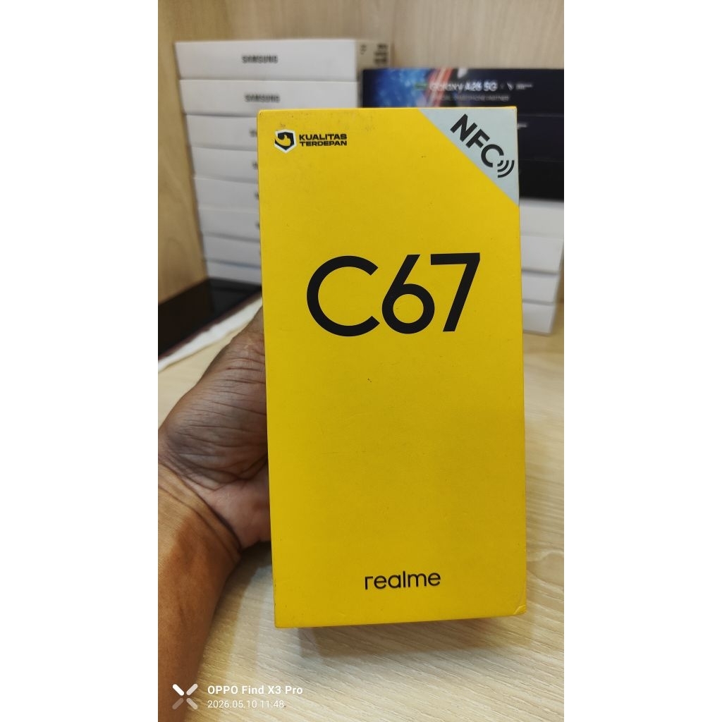 HP realme C67 nfc 8/128gb full set second