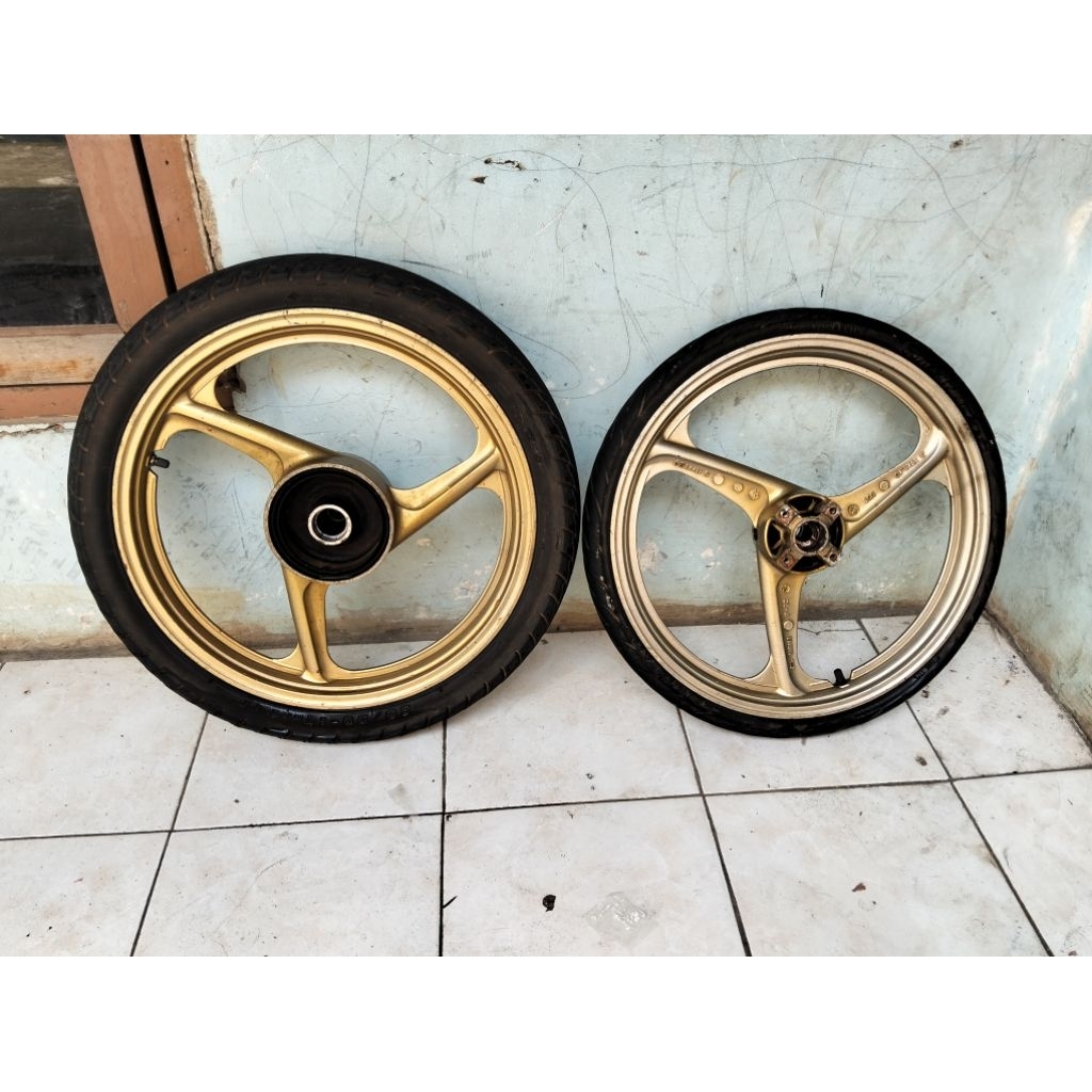 Velg Fiz r Enkei original copotan. pnp Jupiter lama, Vega lama, crypton, foz 1, fiz r . merek Enkei