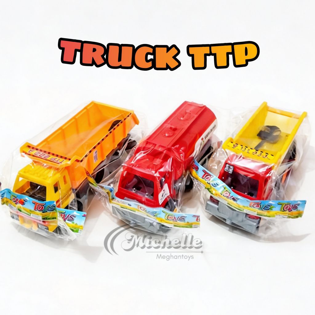 Mainan Anak Mobil Truck Mobil Box Pick Up TTP032 Kantong Truk Kantong TTP Dump Tangki