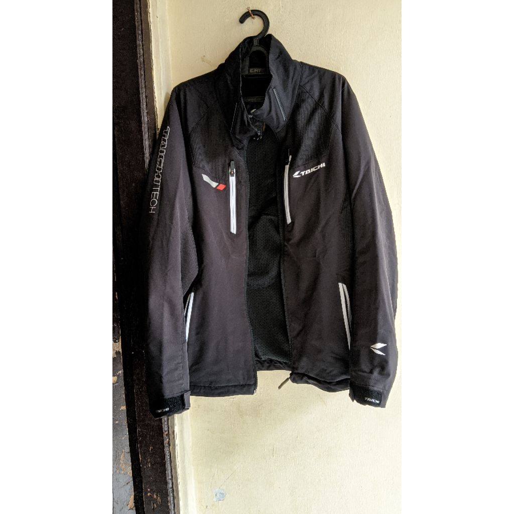 Jaket Motor RS Taichi RSJ 328 Air Parka Black Original SECOND - Fullset Protektor