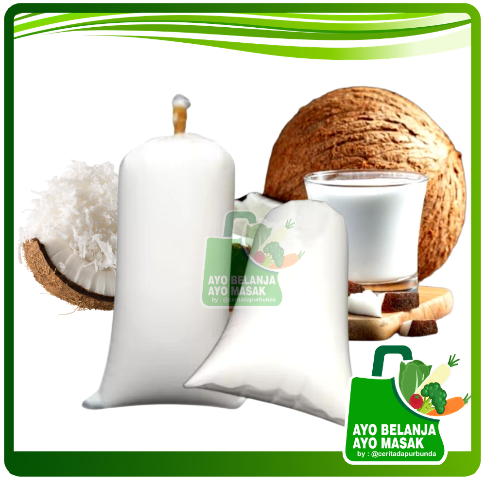 Santan Cair per 500 ml [Ayo Belanja - Sayur Jogja]