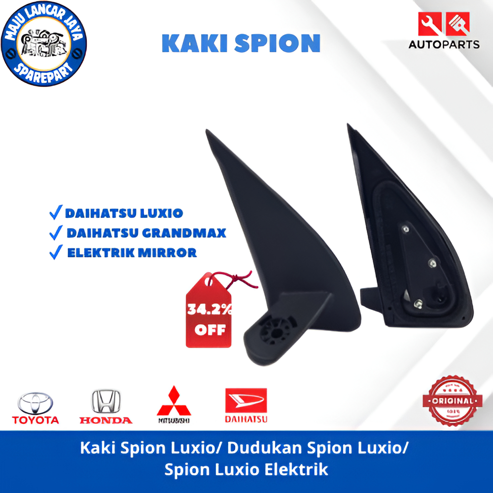 Kaki Spion Luxio/ Dudukan Spion Luxio/ Spion Luxio Elektrik