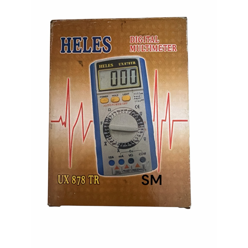 HELES DIGITAL MULTIMETER UK 878 TR