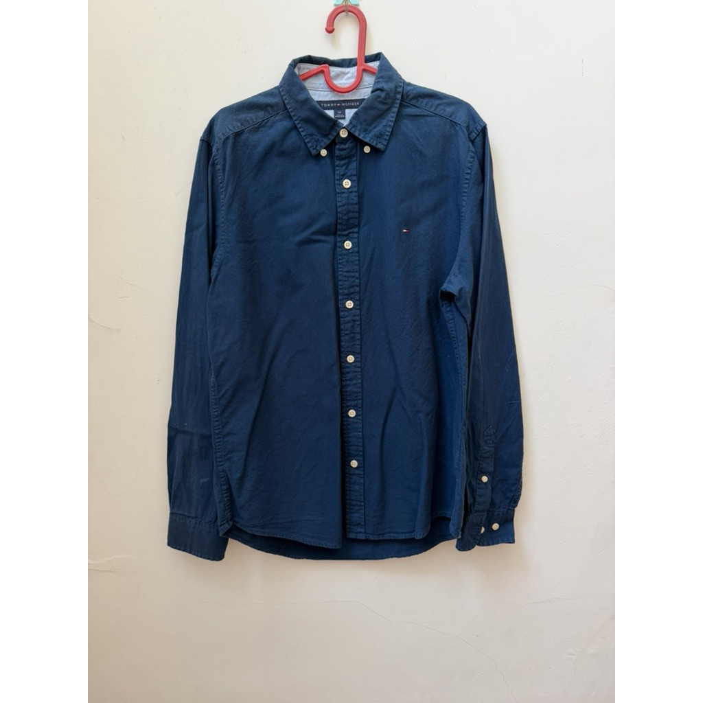 kemeja lengan panjang pria tommy hilfiger ori authentic