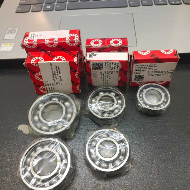 BEARING LAHER RASIO SET KAWASAKI NINJA RR NINJA R FAG C3 ORIGINAL
