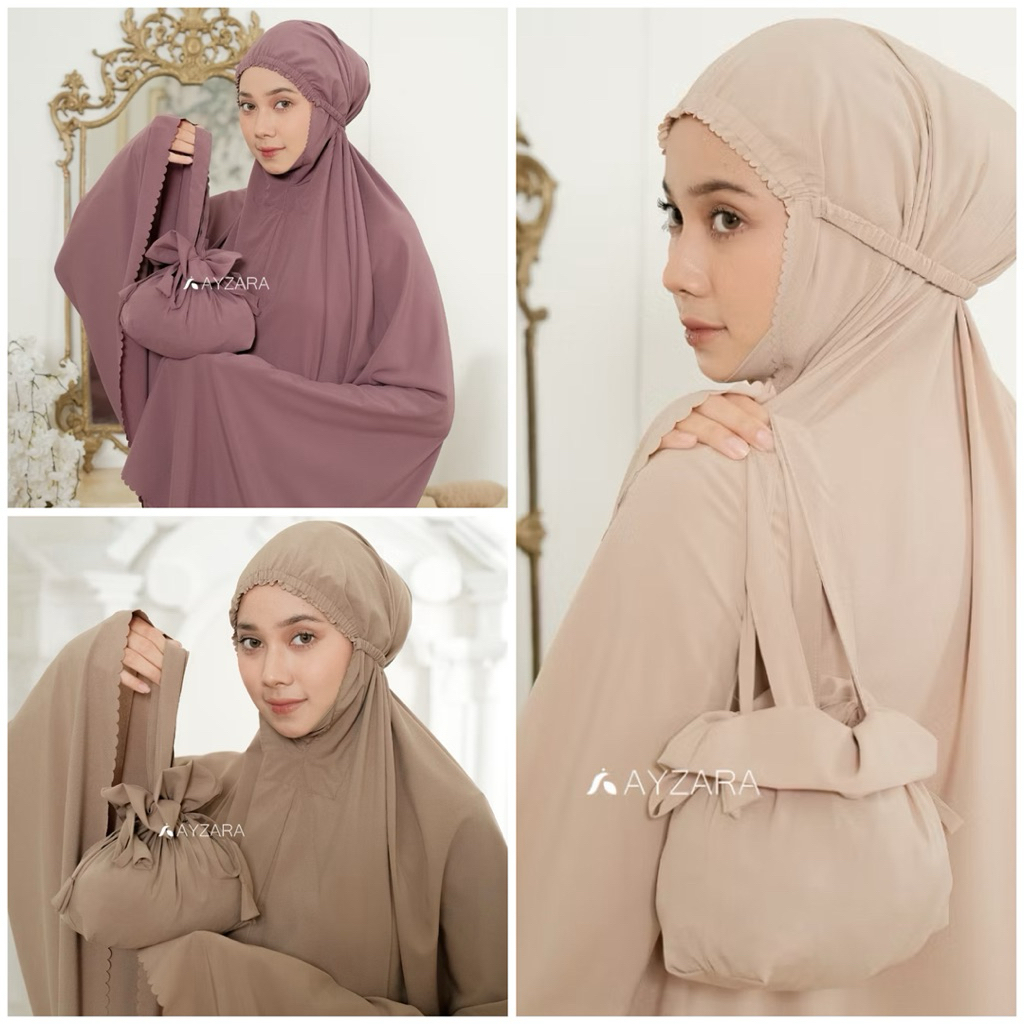 NEW Mukena Lite Polos by AYZARA