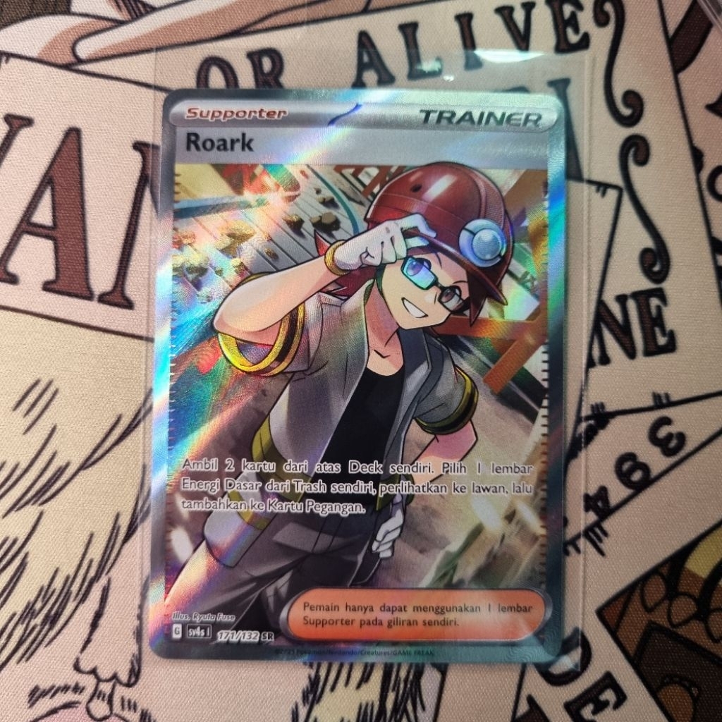 Roark SR Trainer Pokemon TCG Indo
