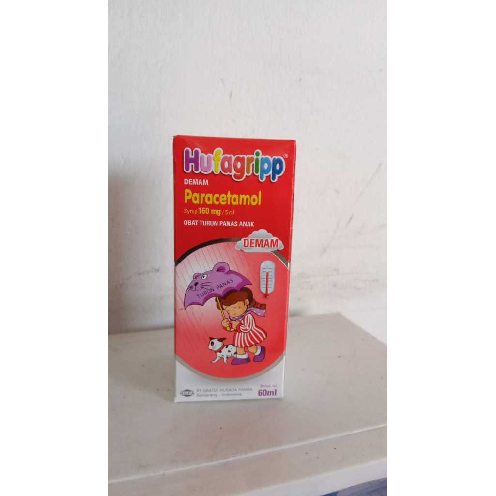 SIRUP DEMAM ANAK HUFAGRIP SIRUP PARACETAMOL