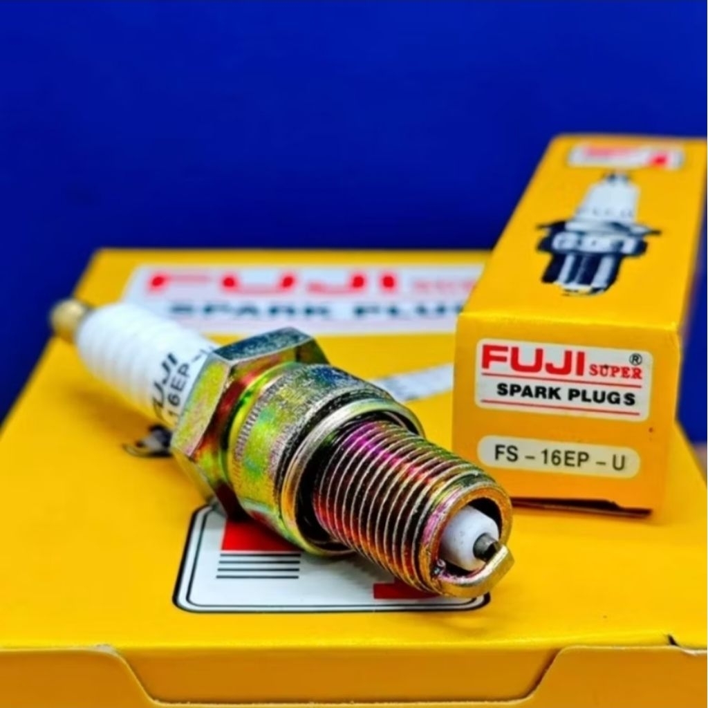 BUSI FUJI FS 16EP / BUSI MOTOR 2 TAK DRAT PENDEK KUALITAS BAGUS