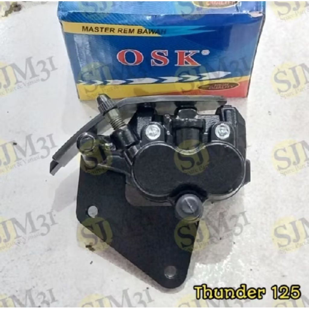 ( OSK ) THUNDER 125 MASTER REM BAWAH + MINYAK REM THUNDER 125