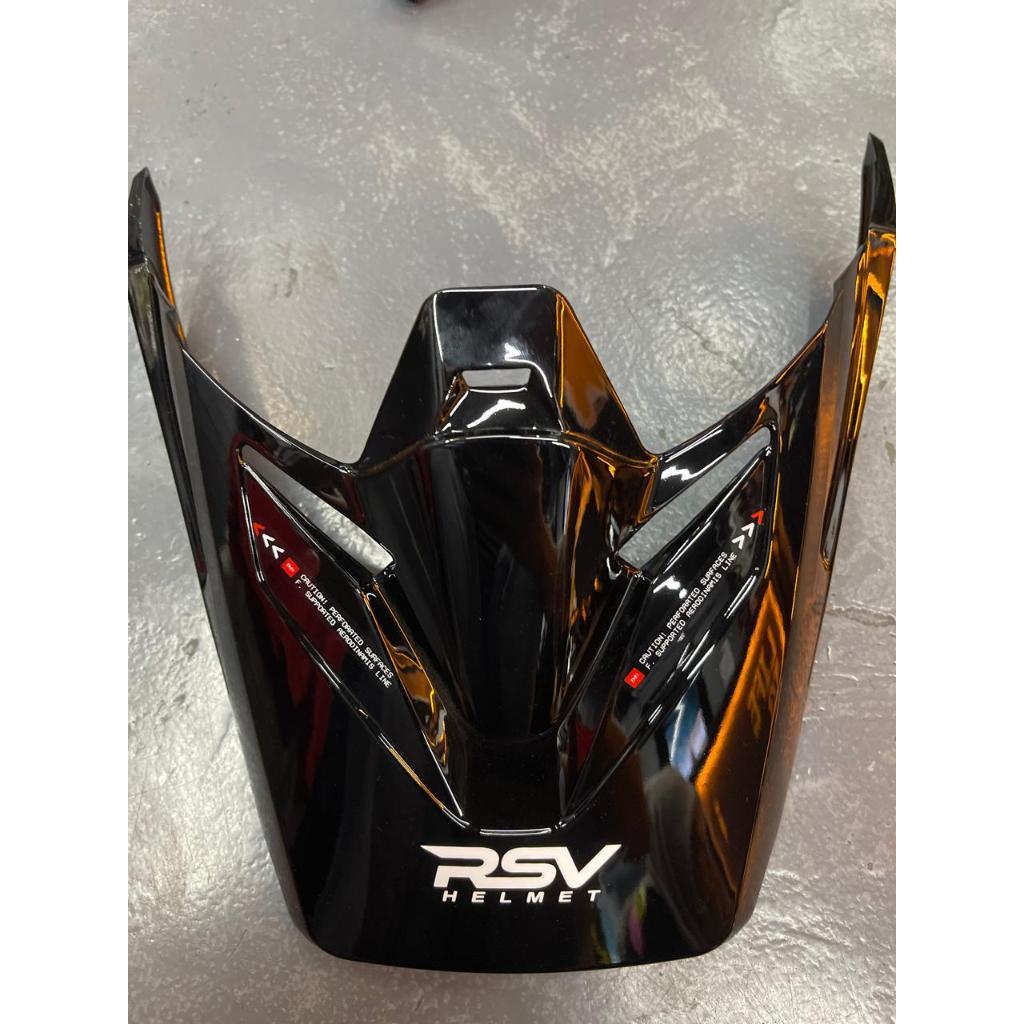 VISOR HELM RSV ORCA ONEONENINE BLACK GLOSS