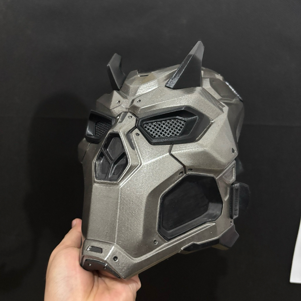 Oni Cosplay Cyber Punk Tech Wear Helm Helmet Mask Masker Cyberpunk Techwear Wearable