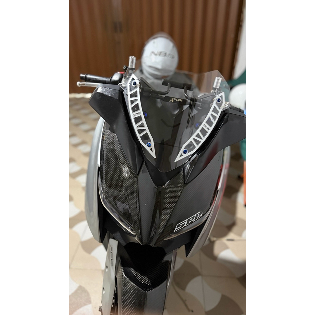 tameng xmax carbon kevlar