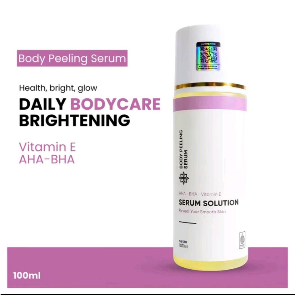 LN BODY PEELING SERUM//SERUM SOLUTION BPOM EKSFOLIASI